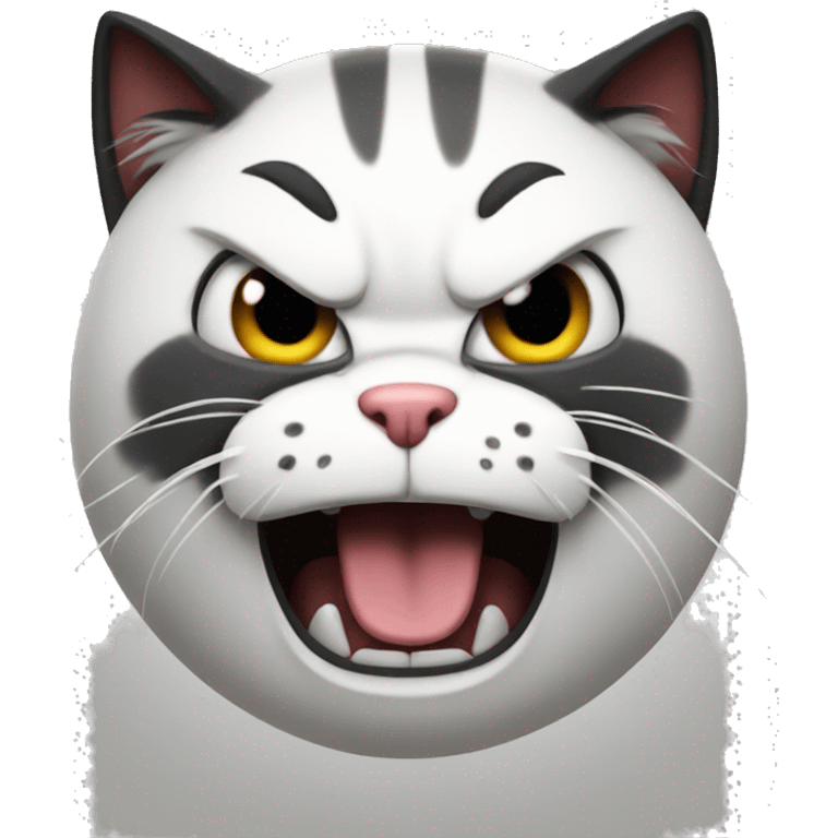 Angry cat  emoji