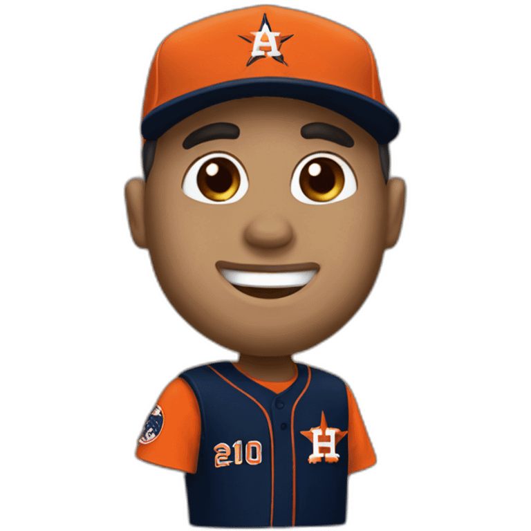 Astros fan emoji