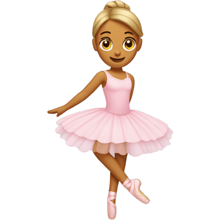 Ballerina mit Gipsfiß emoji