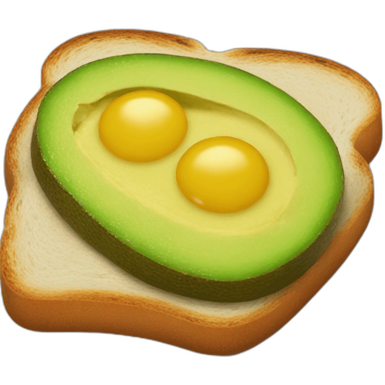 Avocado toast emoji