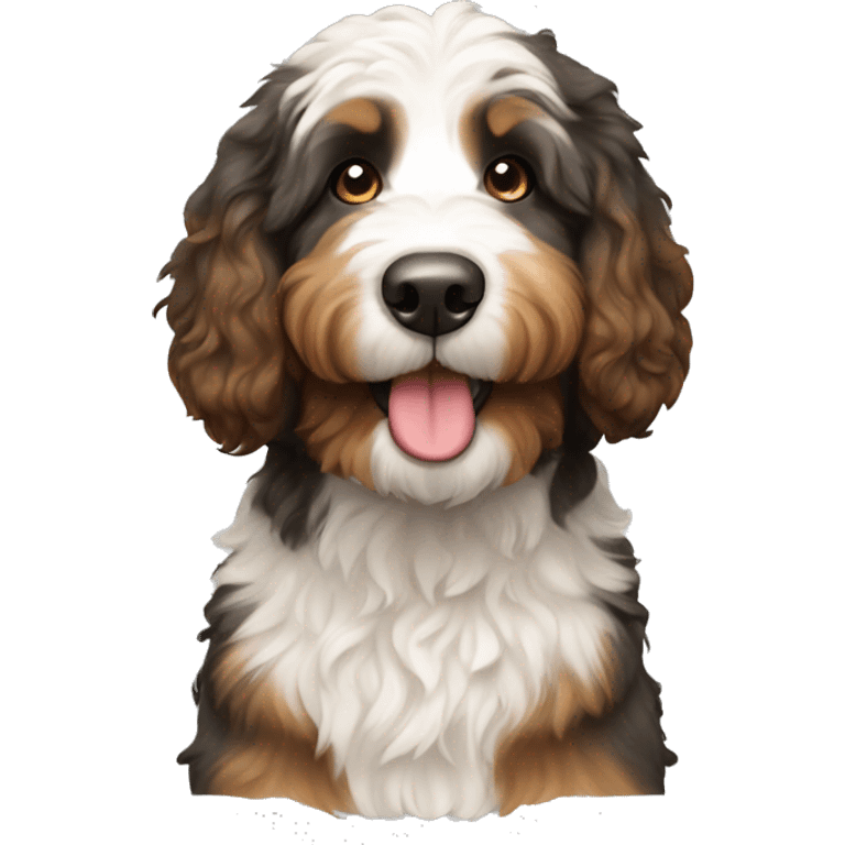 Bernedoodle emoji