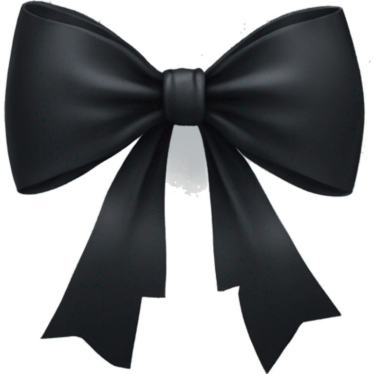 black bow emoji