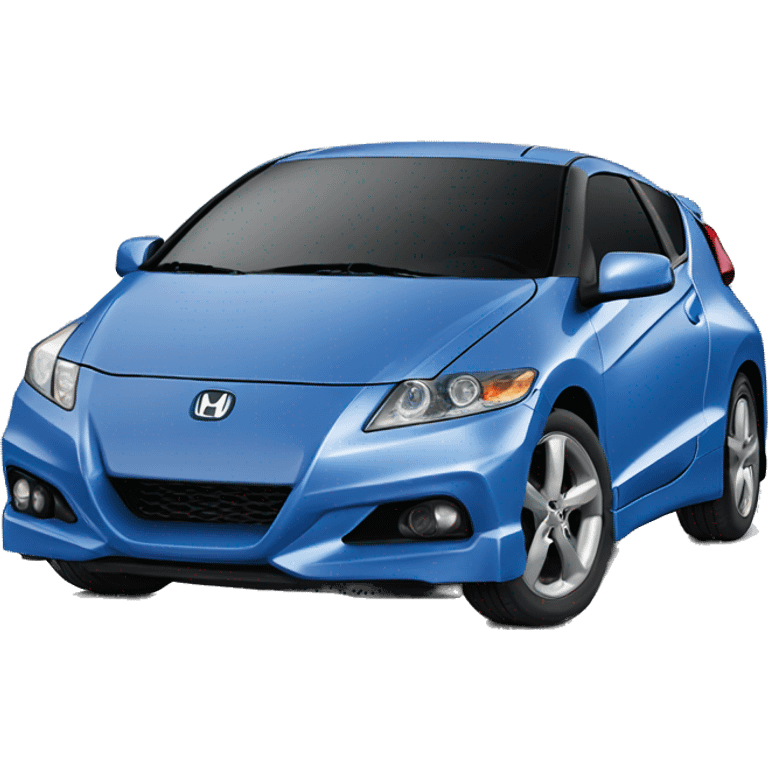 Honda CR-Z car blue emoji