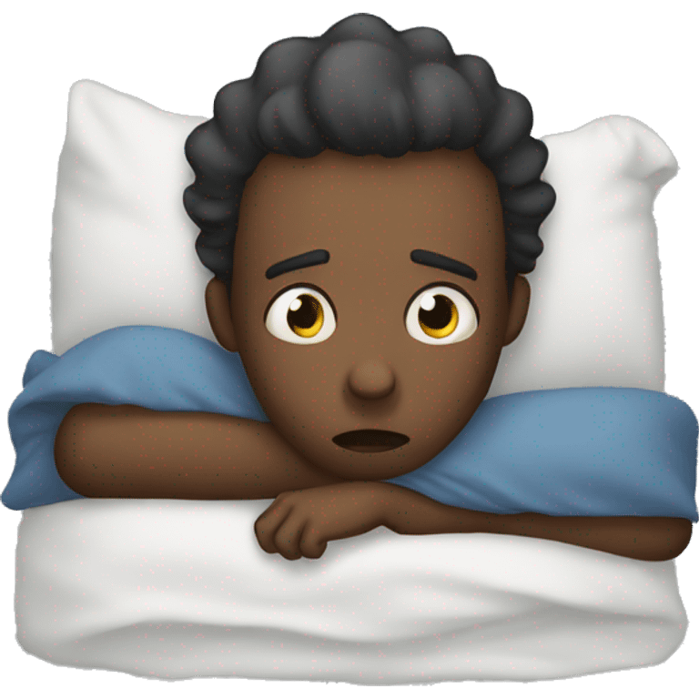 anxious sleep emoji