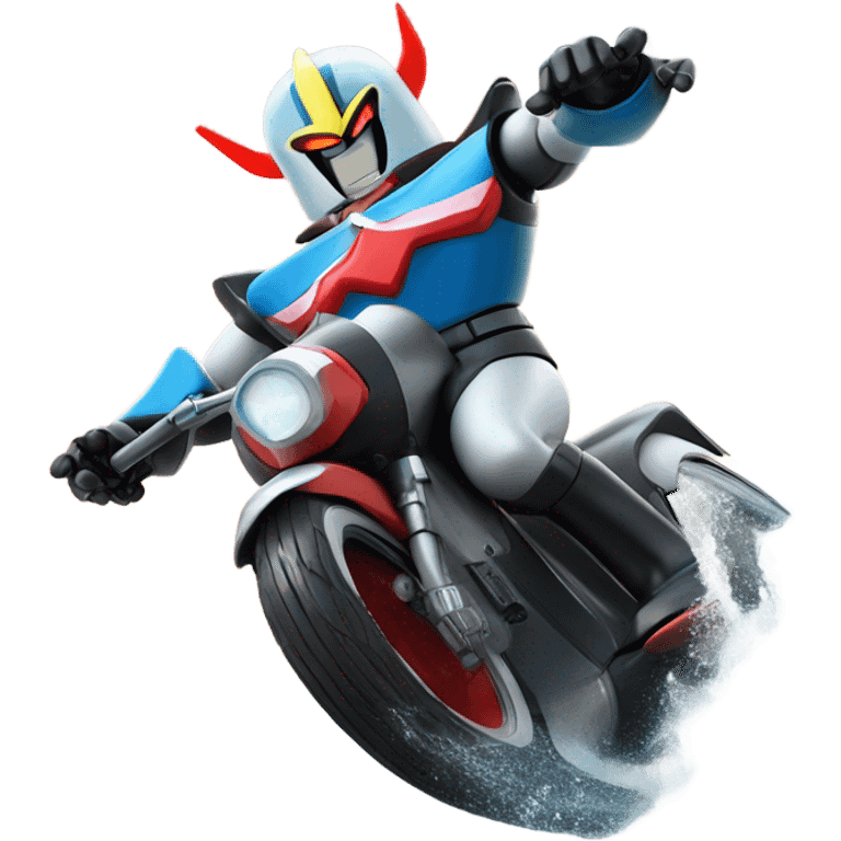 grendizer on motosurf emoji