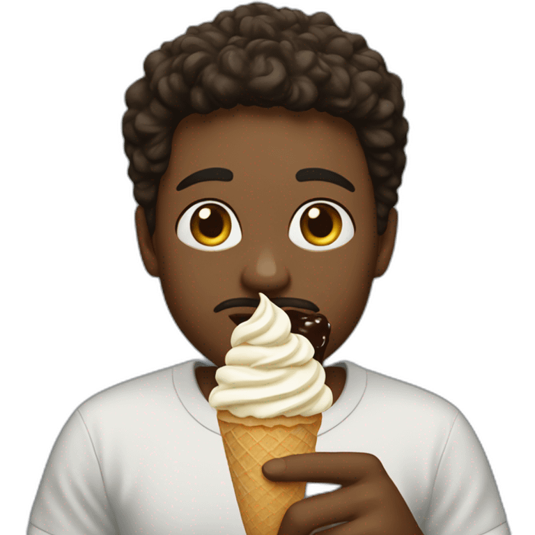 Tate McRae eating ice cream  emoji