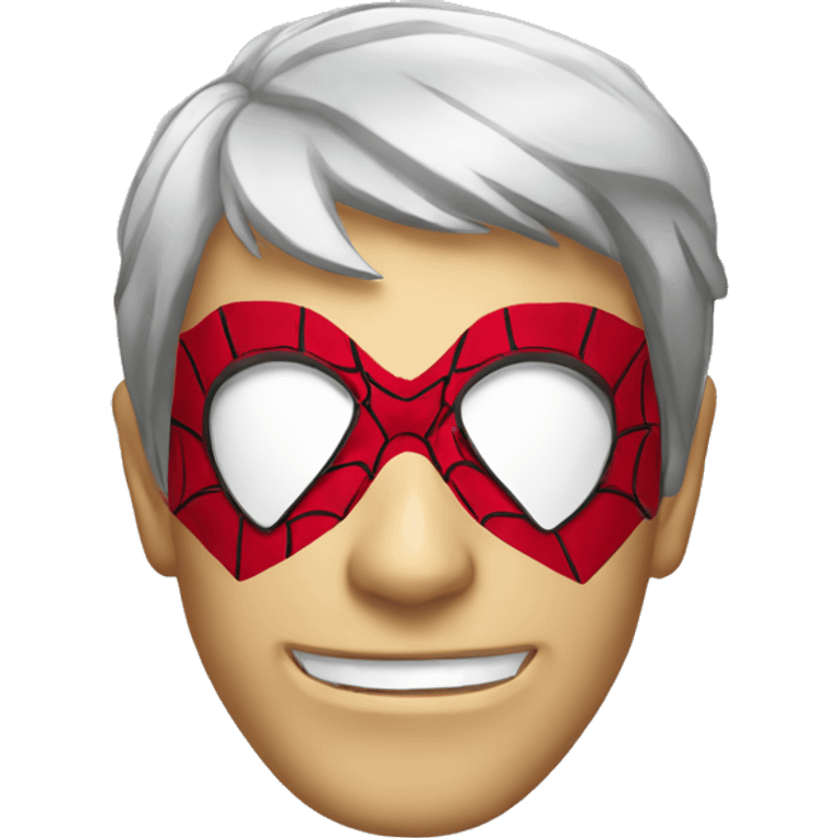 Spiderman mask  emoji