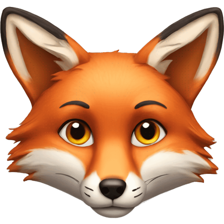 Red fox emoji