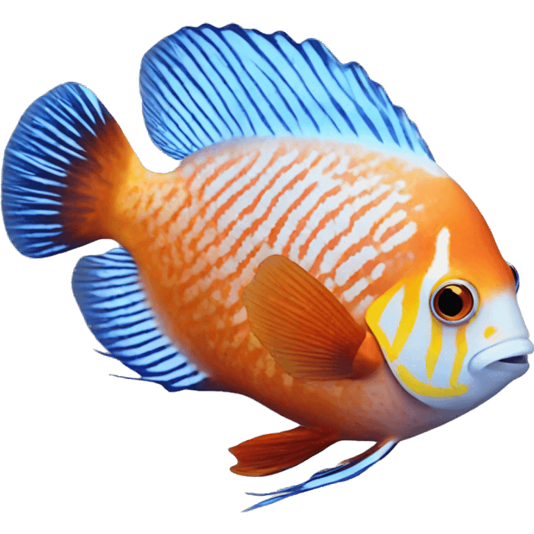 DISCUS fish emoji