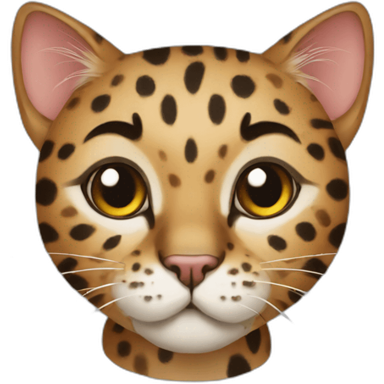 leopard cat emoji