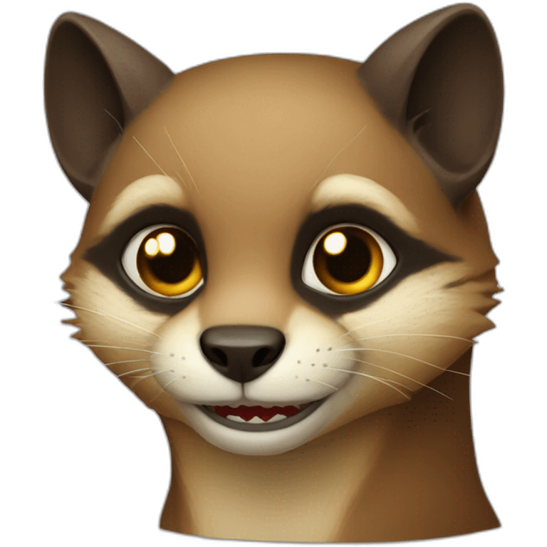 evil-marten-face emoji