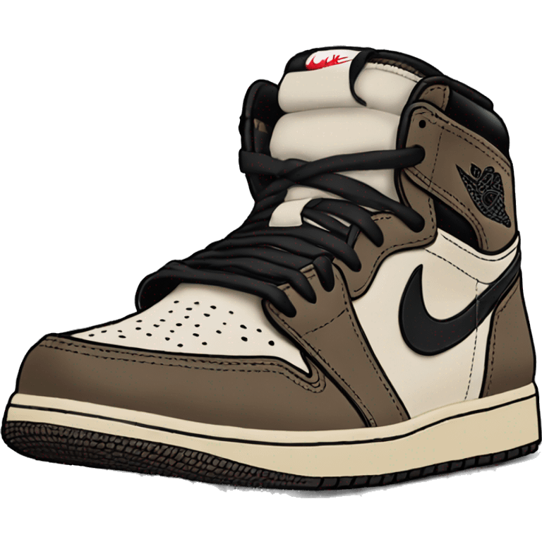 Nike Air Jordan 1 Travis Scott emoji