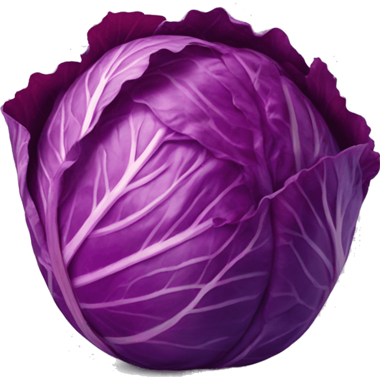 Red cabbage emoji