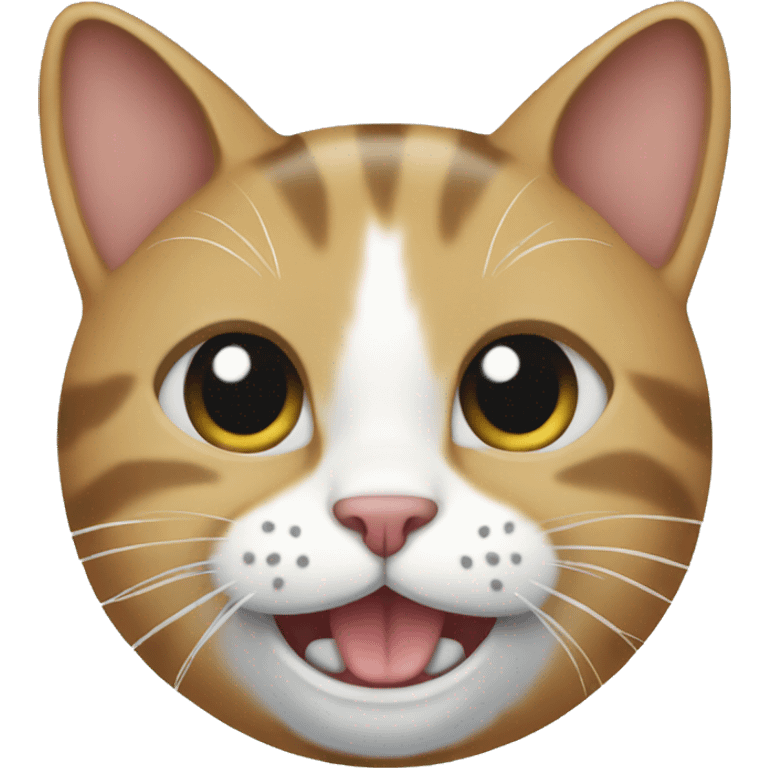 Cat with braces emoji