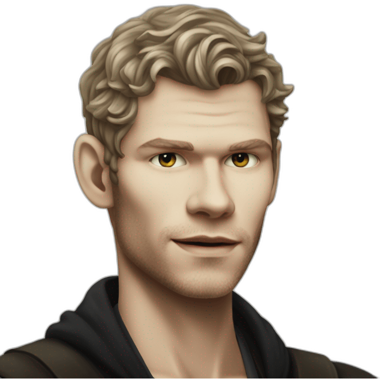 Klaus mikaelson Joseph morgan realistic detailed emoji