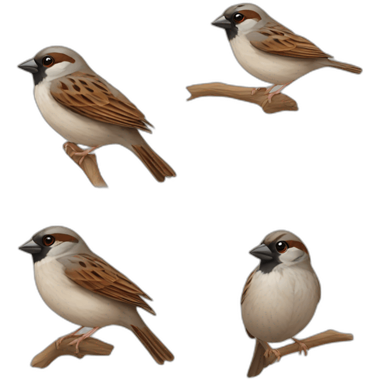 Sparrow emoji