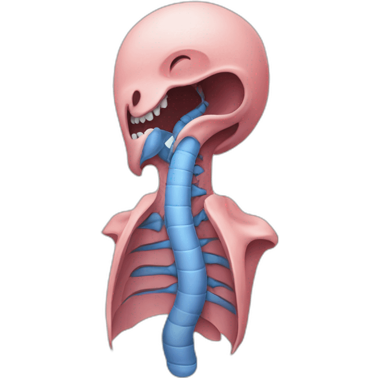 Esophagus anatomical emoji