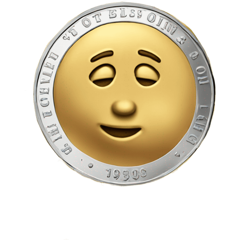 a billion dollar coin emoji