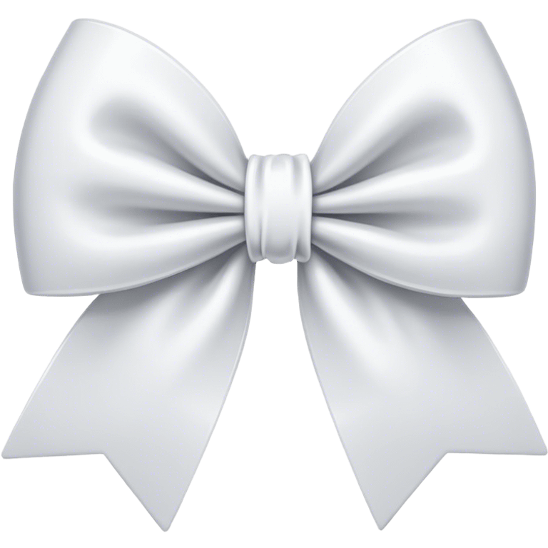 white bow emoji