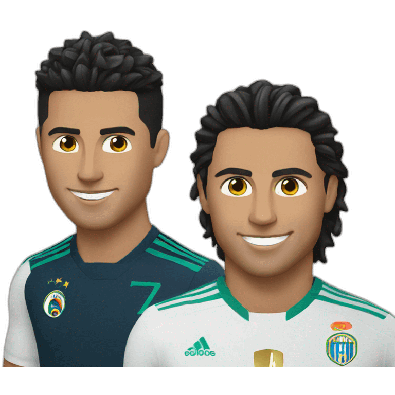 Ronaldo and Massi emoji