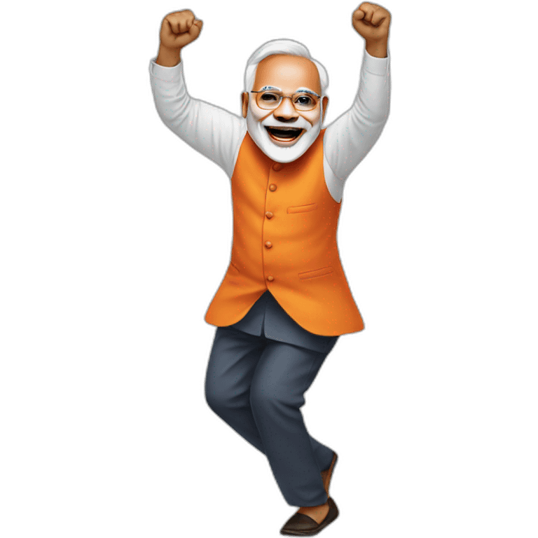 Modi dancing  emoji