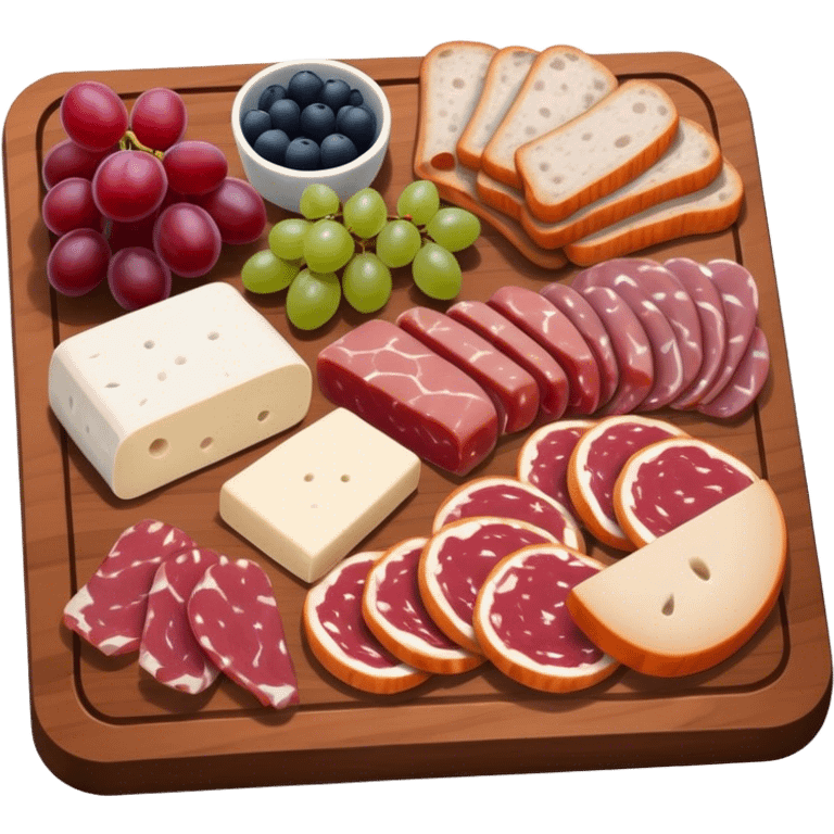 Charcuterie board  emoji