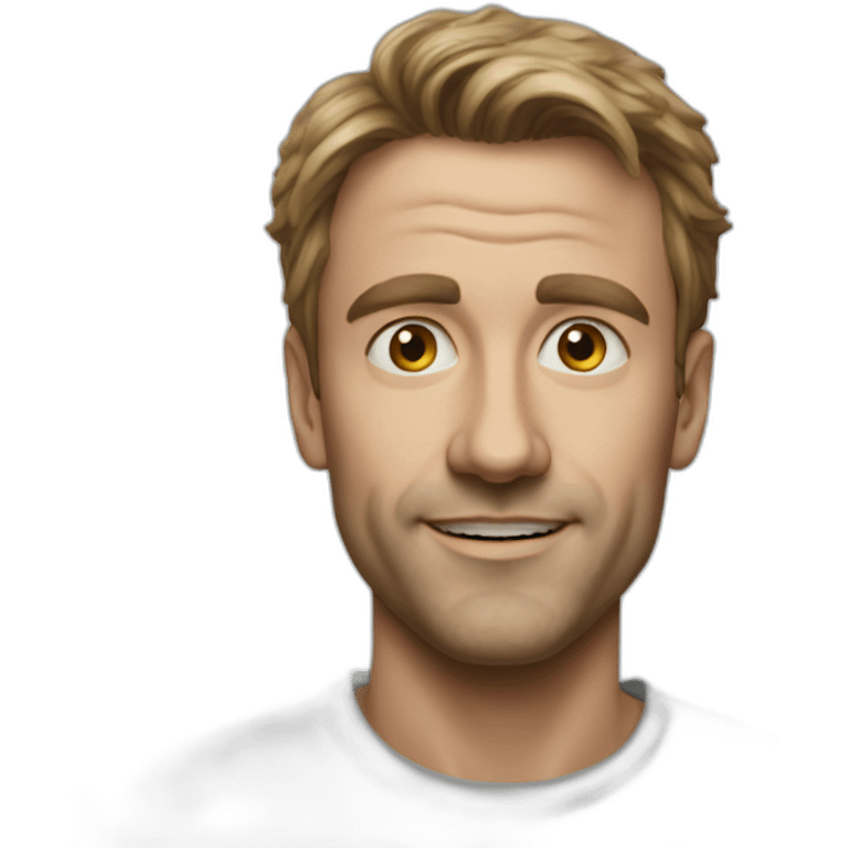 photo realistic Ralf Hutter emoji