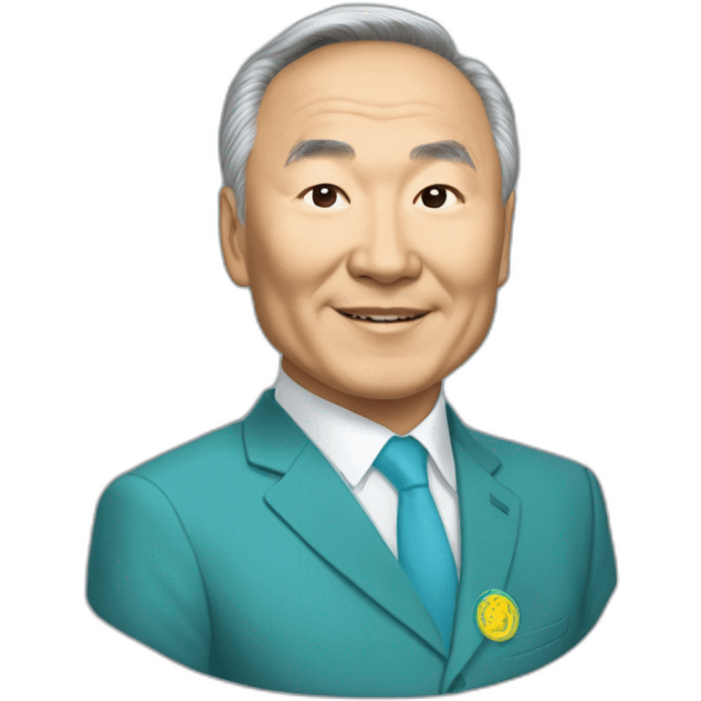 Nursultan Nazarbayev  emoji