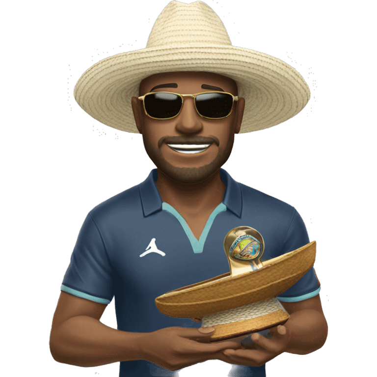 Tiburon con sombrero de copa emoji