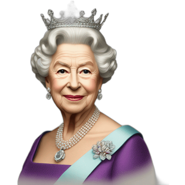 Queen Elisabeth II emoji