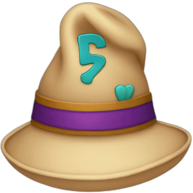  b-day hat emoji