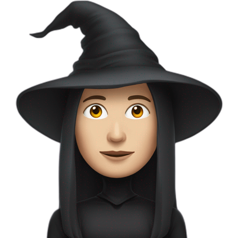 Elon musk as witch of the east emoji