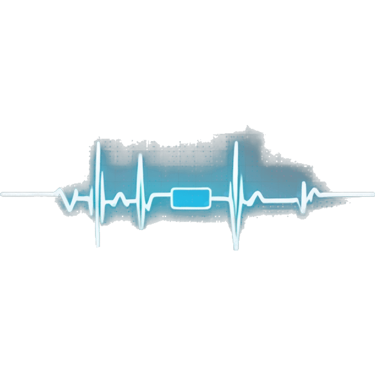 electrocardiogram emoji