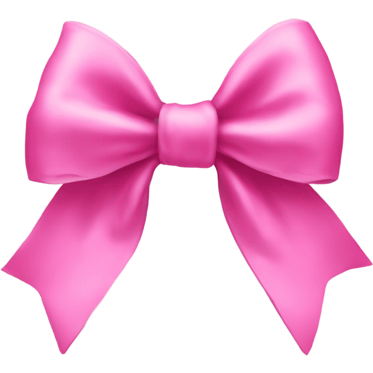 Pink bow  emoji