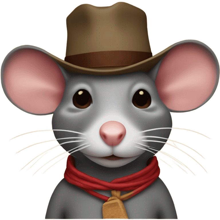 Rat terroir in sombrero  emoji