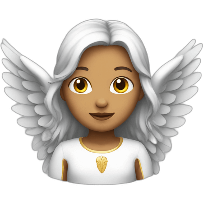 angel with cat face emoji