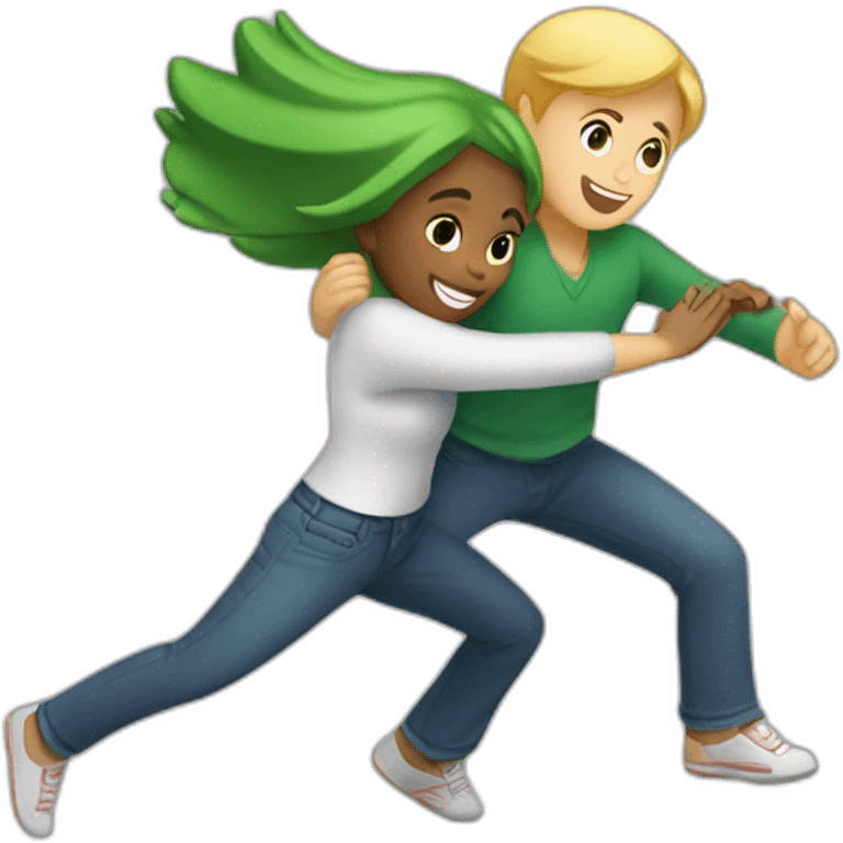 couple-playing-leapfrog emoji