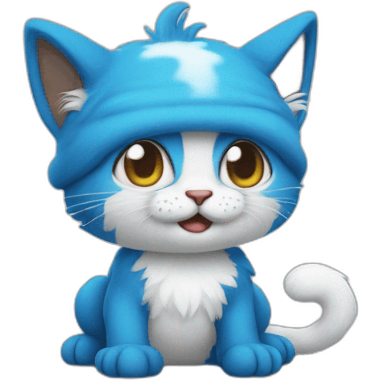 Smurfcat emoji