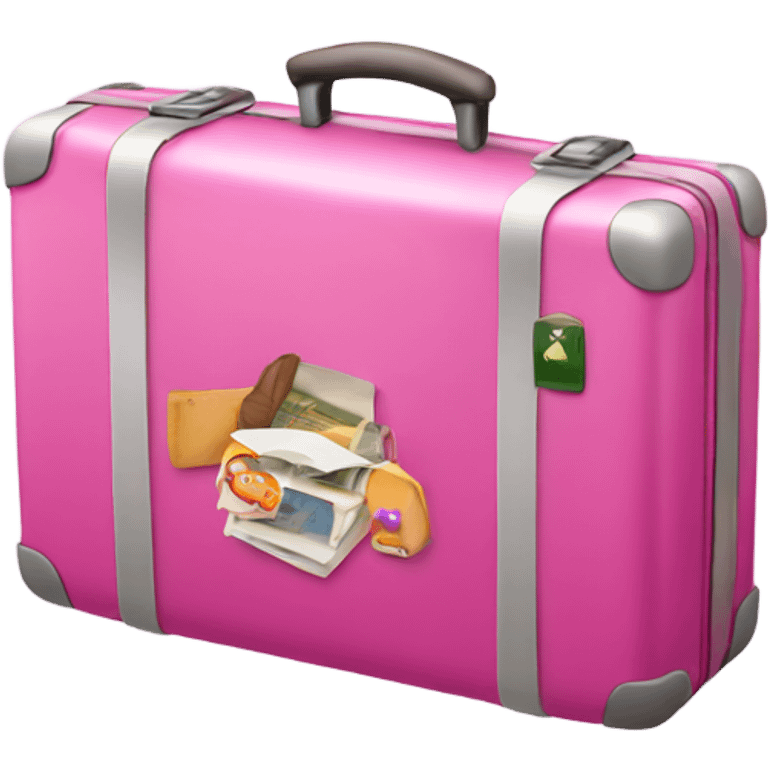 Pink travel  emoji