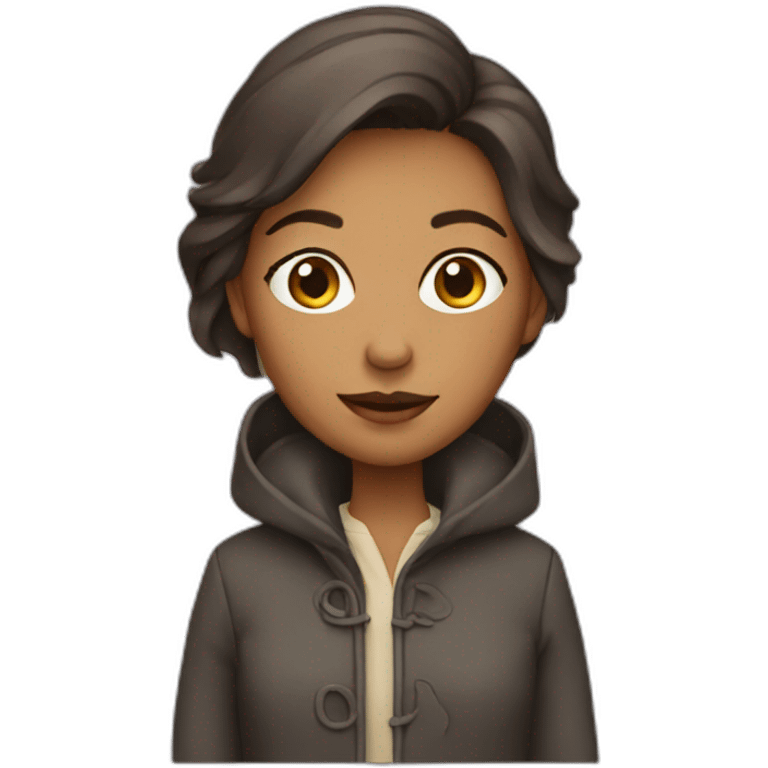 women-coat emoji