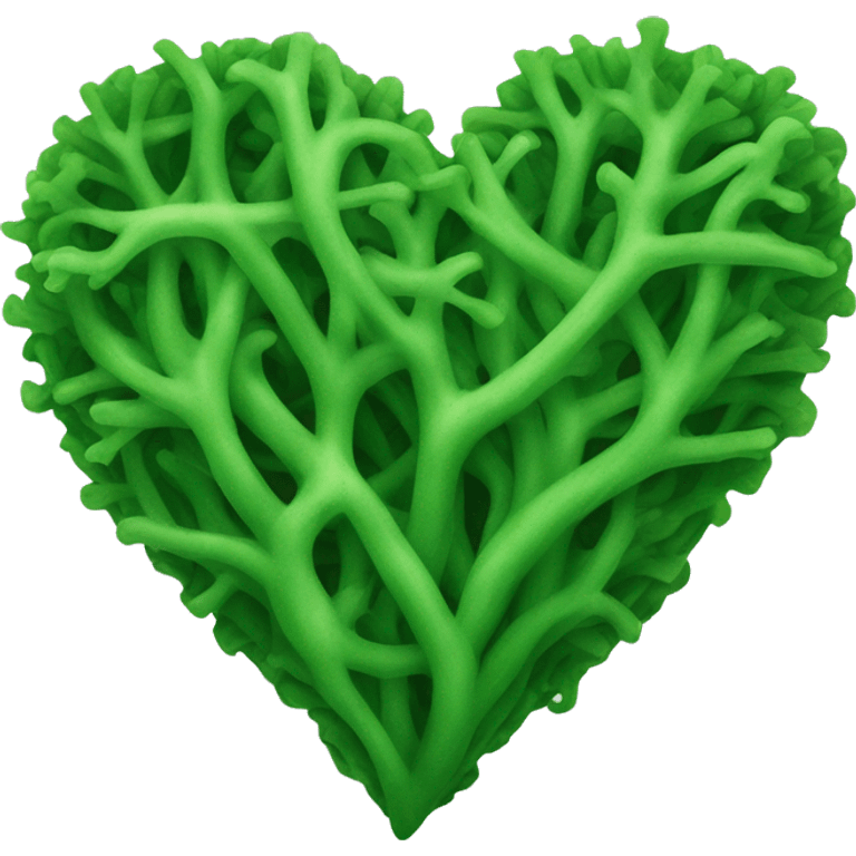 seaweed color heart emoji