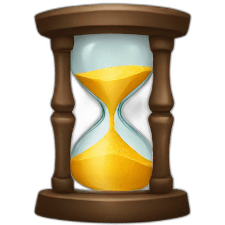 Hourglass emoji