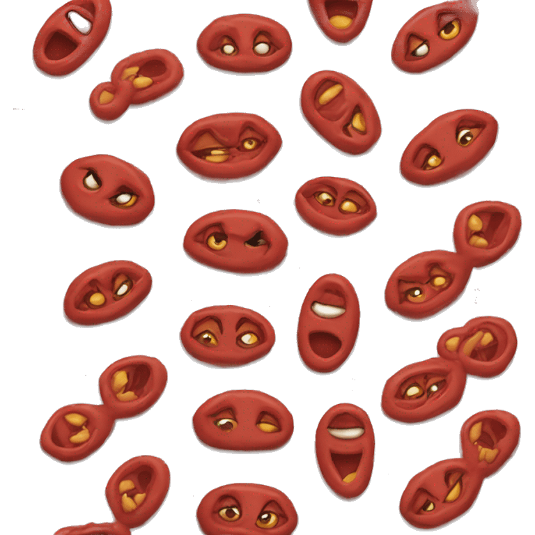 Красный бант emoji