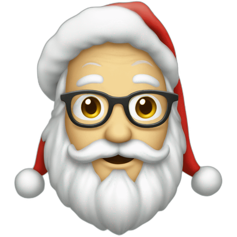 Babbo Natale ubriaco emoji