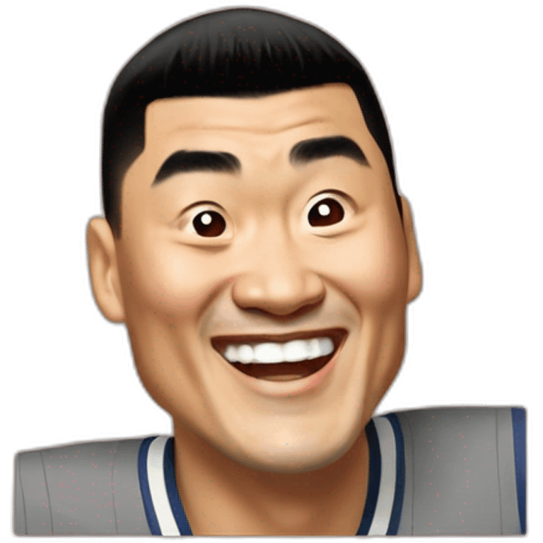 Yao Ming laugh emoji