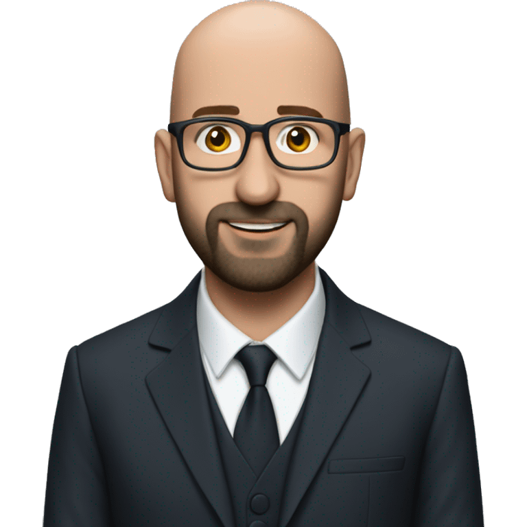 photorealistic Charles Michel  emoji