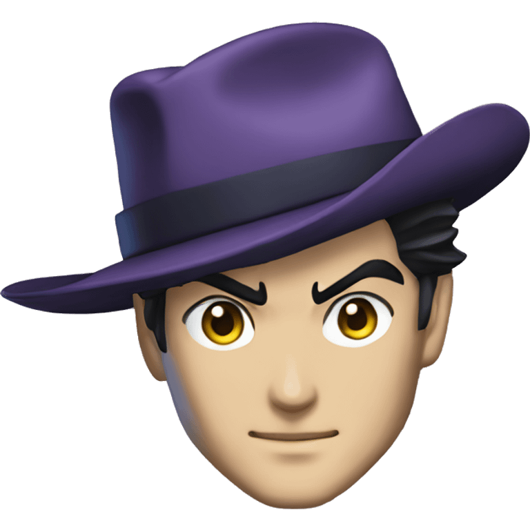 Jotaro from jojo emoji