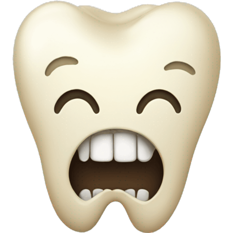 Bad tooth  emoji