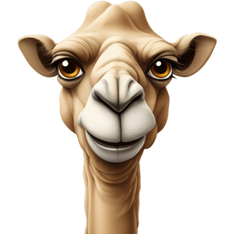 Camel hating life emoji