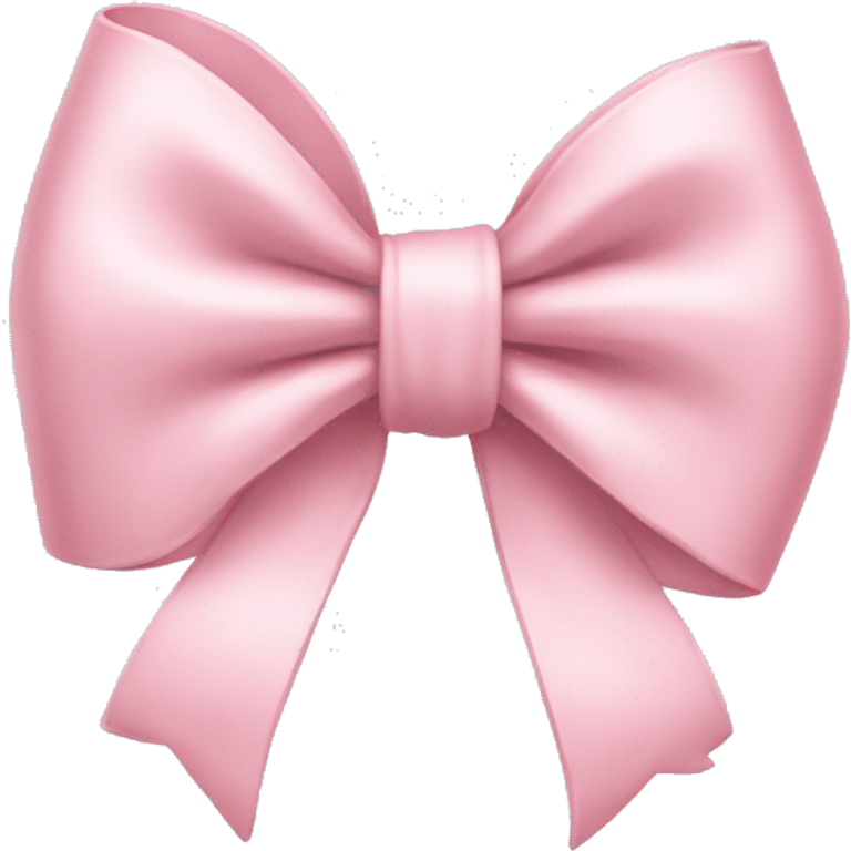 Light pink bow emoji